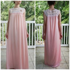 VTG Pink Lace Nightgown